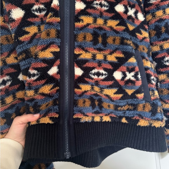 Faherty Multicolor Patterned Teddy Jacket - Picture 5 of 7